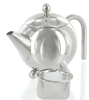 Picture of קנקן חליטה והגשה לתה מנירוסטה - Stainless Steel Teapot with Infuser