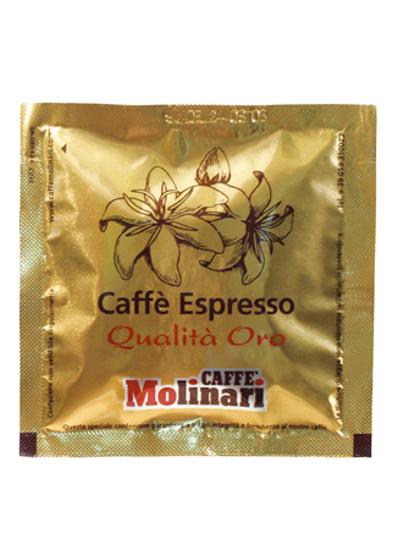 Picture of פודים קפה מולינארי אספרסו אורו - Caffe Molinari Espresso Pods ORO blend