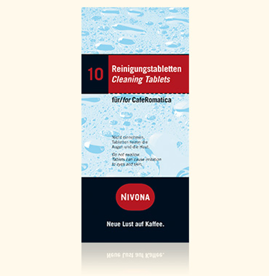 ניבונה טבליות ניקוי למכונת קפה