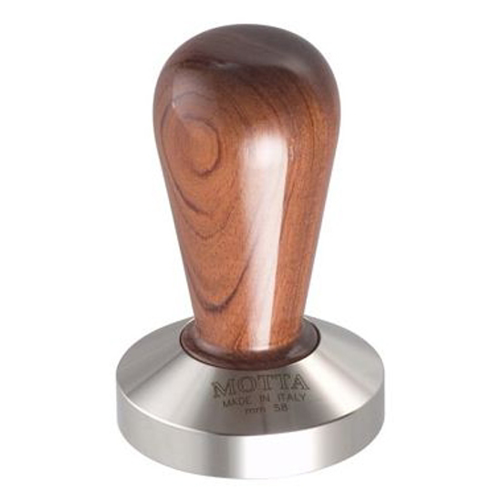 Picture of דוחסן קפה מוטה עץ בובינגה - Motta Bubinga Wooden Coffee Tamper