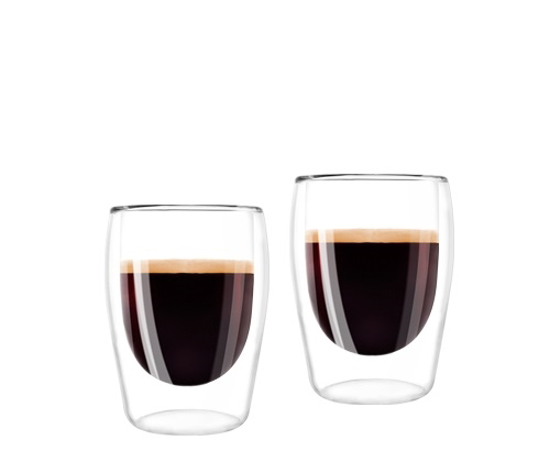 Picture of מליטה כוסות קפה זכוכית כפולה - Melitta Double Glass Espresso