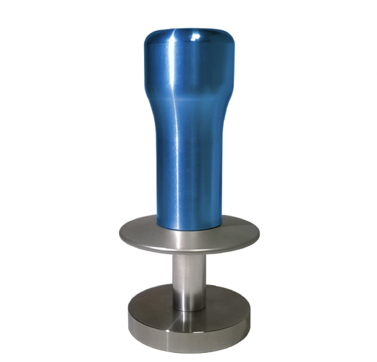 Picture of DVG דוחסן קפיצי אלומיניום כחול - Dinanometric Coffee Tamper Blue