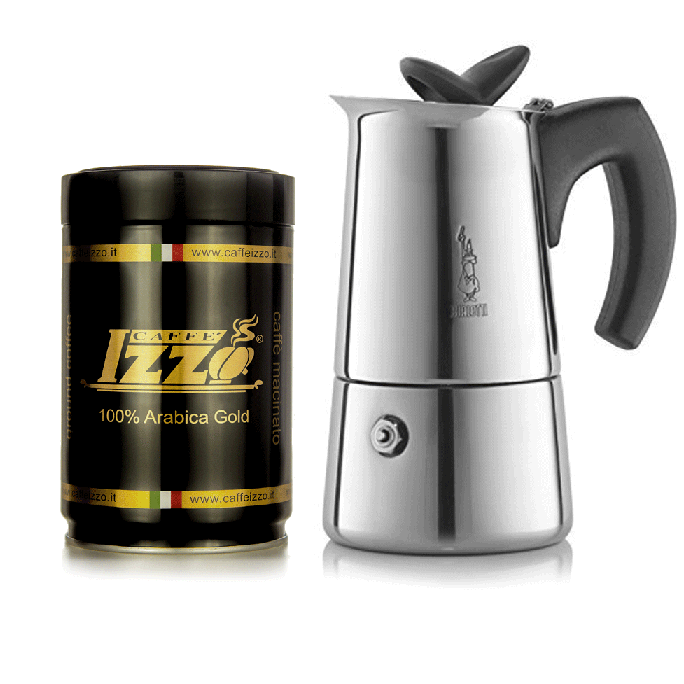 מקינטה Bialetti Musa כוסות 4 חנות קפה מכונת קפה אספרסו פולי קפה