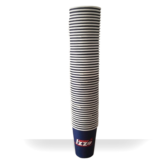 Picture of קפה Izzo כוס קפוצ'ינו חד פעמי שרוול - 50 יח