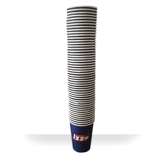 Picture of קפה Izzo כוסות קפוצ'ינו חד פעמי קרטון - 1000 יח