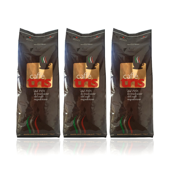 פולי קפה איטלקי TRIS Caffè מבצע 3 ק"ג