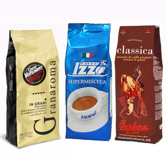 Picture of מבצע 3 טעמי קפה מובחרים מ 3 סוגי אספרסו איטלקי!