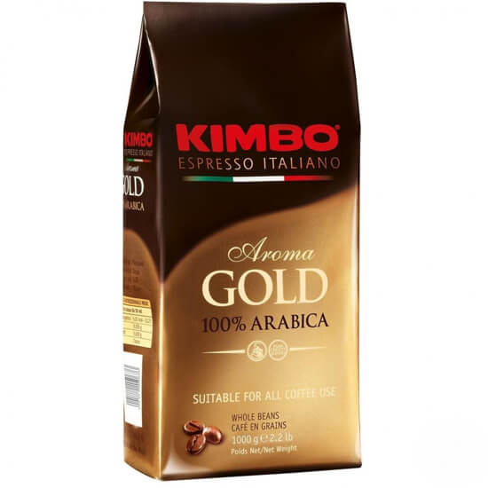 Picture of פולי קפה קימבו גולד 100% ערביקה - Caffe Kimbo GOLD