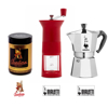 Picture of ביאלטי מטחנת קפה ידנית קרמית + מקינטה Bialetti + פולי קפה Barbera גולד מתנה