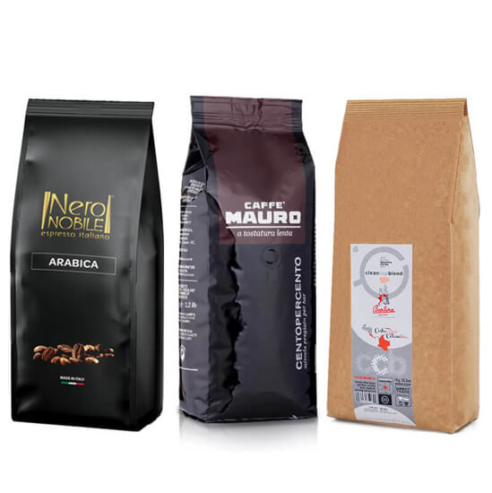 פולי קפה 100% ערביקה 3 סוגים