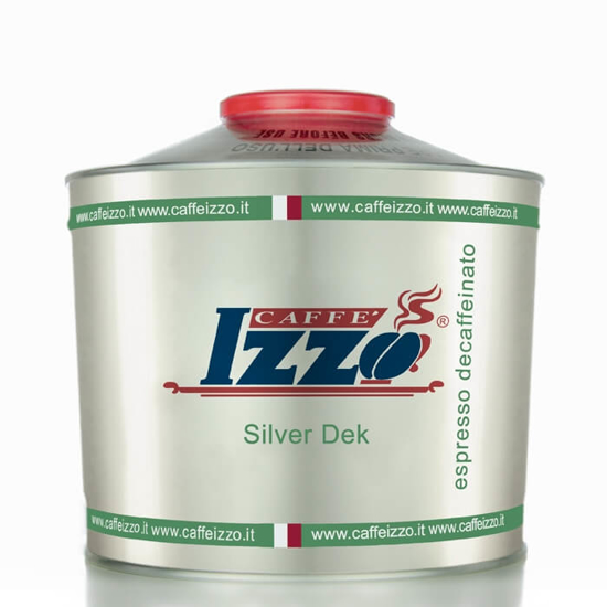 קפה IZZO סילבר נטול קפאין ערביקה פולים 1 ק"ג	